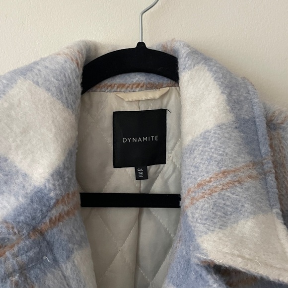 Plaid Cropped Jacket - Picture 3 of 4